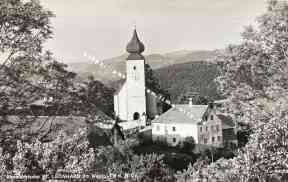 Bild einer Postkarte aus St. Leonhard am Walde